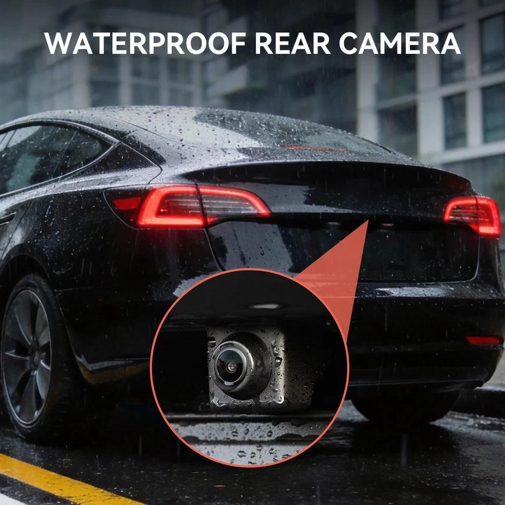 Tesla Bsd Monitor — night vision mode demonstration