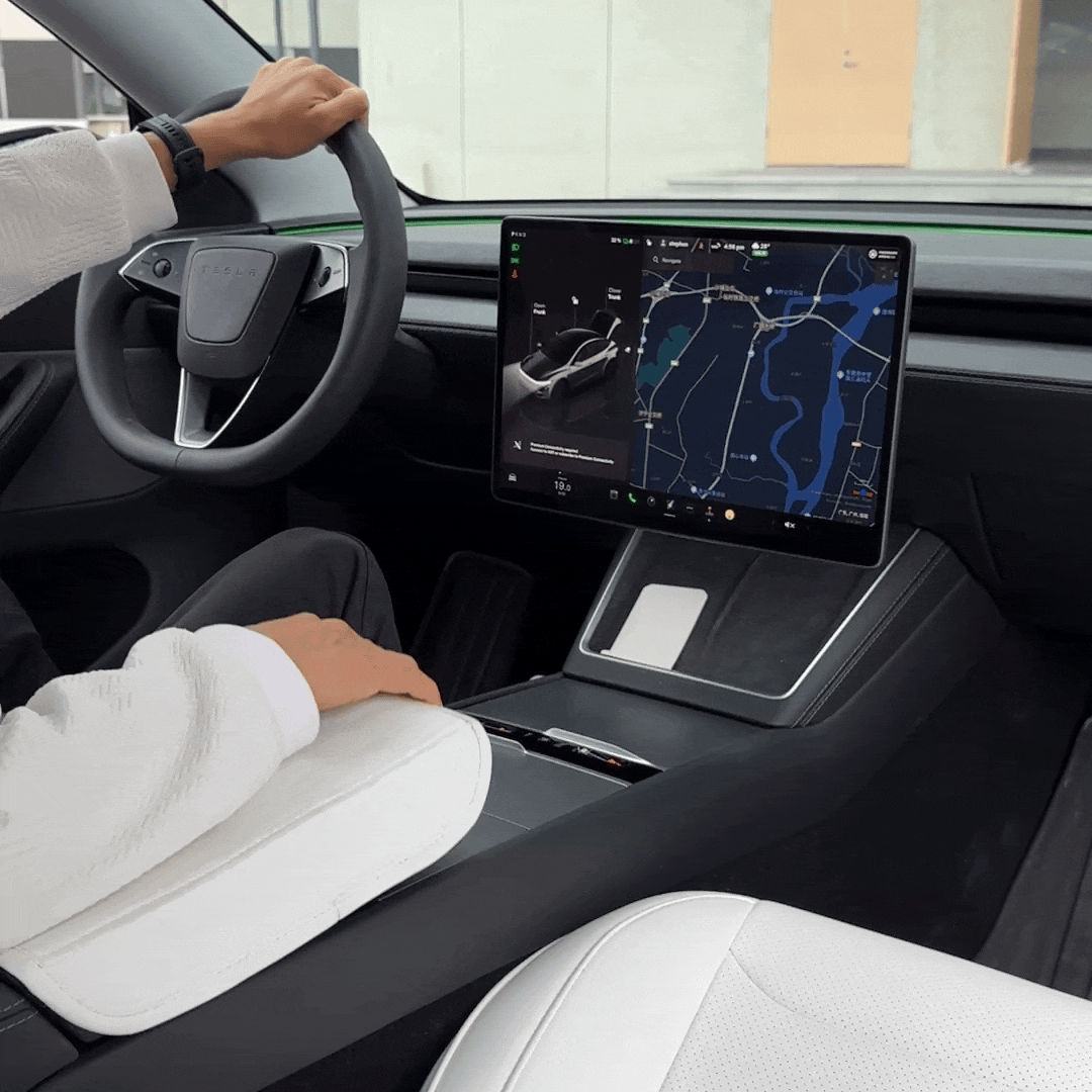 Powered Auto-Swivel Touchscreen Mount for Tesla Model 3/Y/3 Highland/Y Juniper - Tesstudio