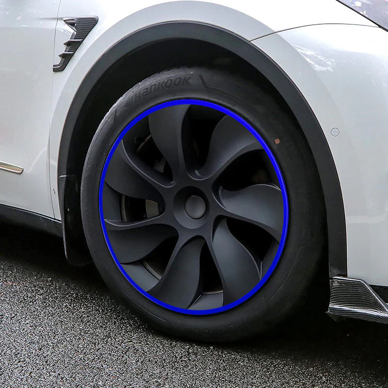 Aluminum Alloy Wheel Rim Protectors for All Tesla Models 3/Y/X (4 PCS)