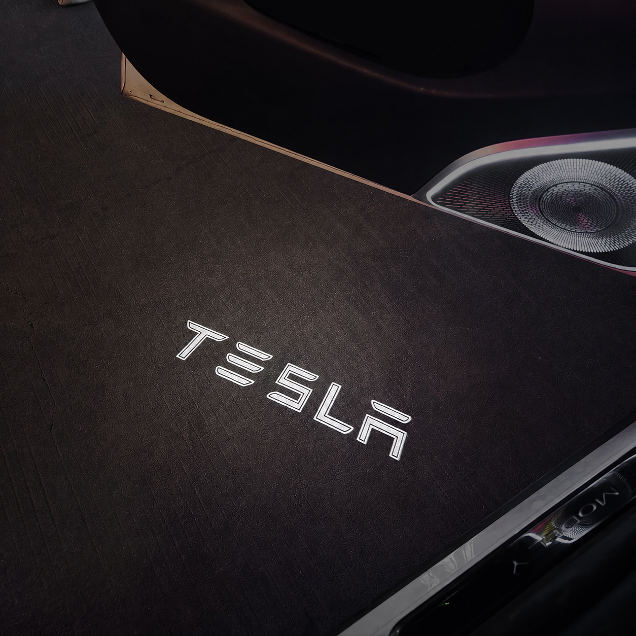 3D Dynamic Door Projection Lights For Tesla Model Y Juniper Model 3/3 Standard/Y/Y L/Y Standard/S/X Welcome Lights