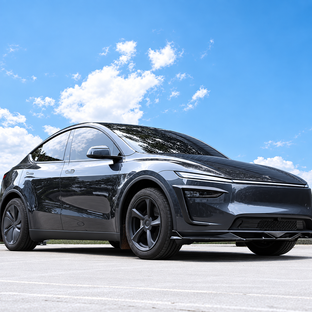 Front Fog Light Air Knife Trim for Tesla Model Y Juniper / Model Y L