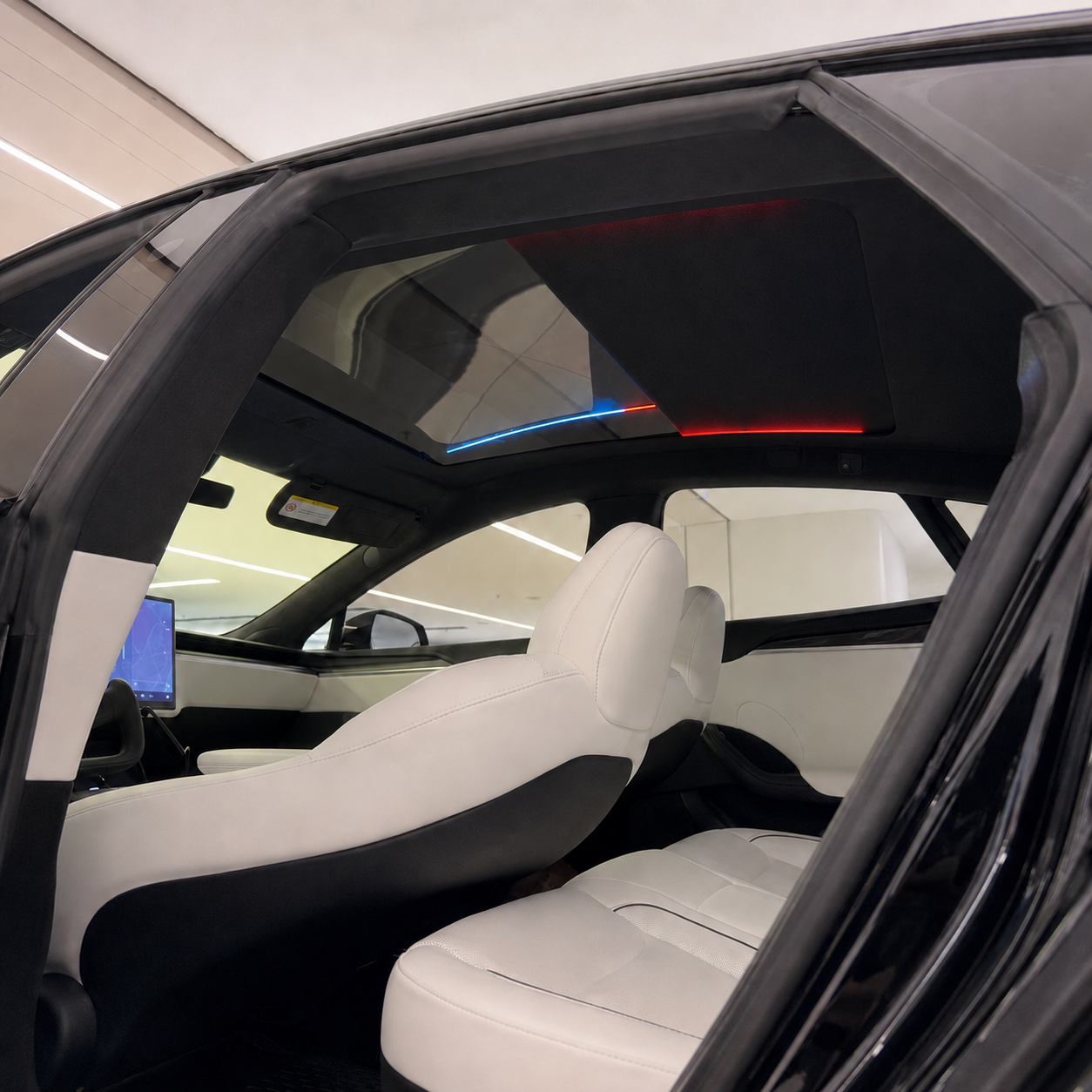 Electric Voice-Controlled Sunshade For Tesla Model S(2021-2026)