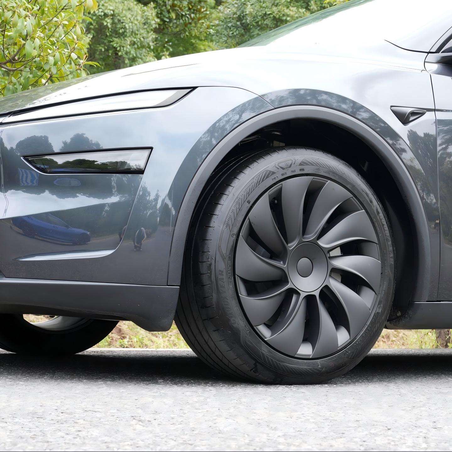 Cap 19/20 Inches Cyclone Wheel Cover For Tesla Model Y/ Y Juniper