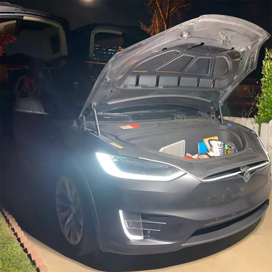 Tesla Frunk Accessories — OEM-fit bracket installation