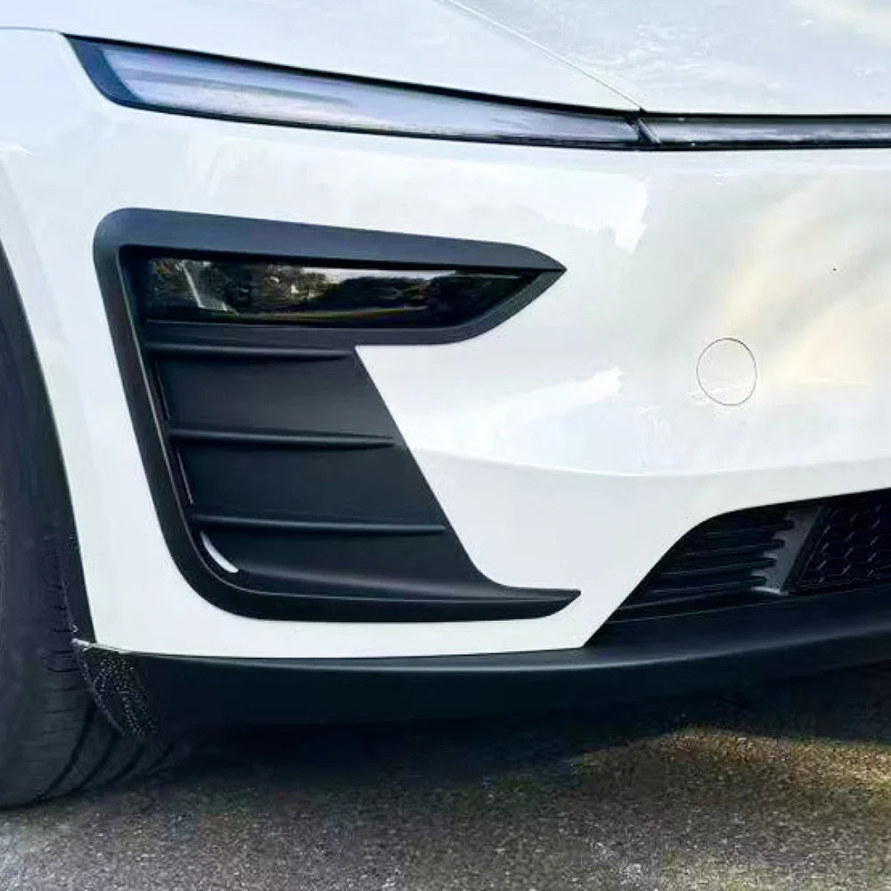 ABS Fog Light Trim Covers Exterior Upgrade for Tesla Model Y Juniper 2025+