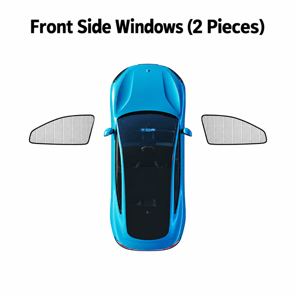 Foldable Privacy Window Sun Shades for Rivian R1S / R1T (2022–2025)