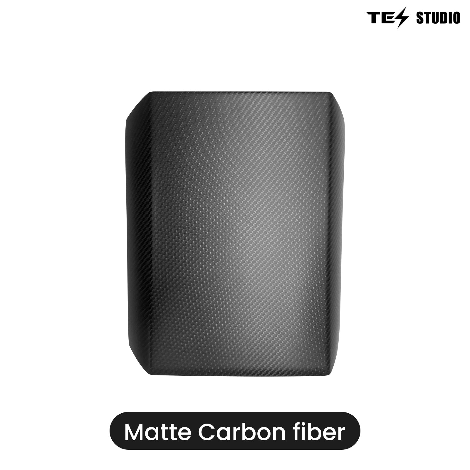 2025 2026 Real Carbon Fiber Center Console Armrest Cover Trim For Tesla Model 3 /3 Highland Model Y/Y Juniper