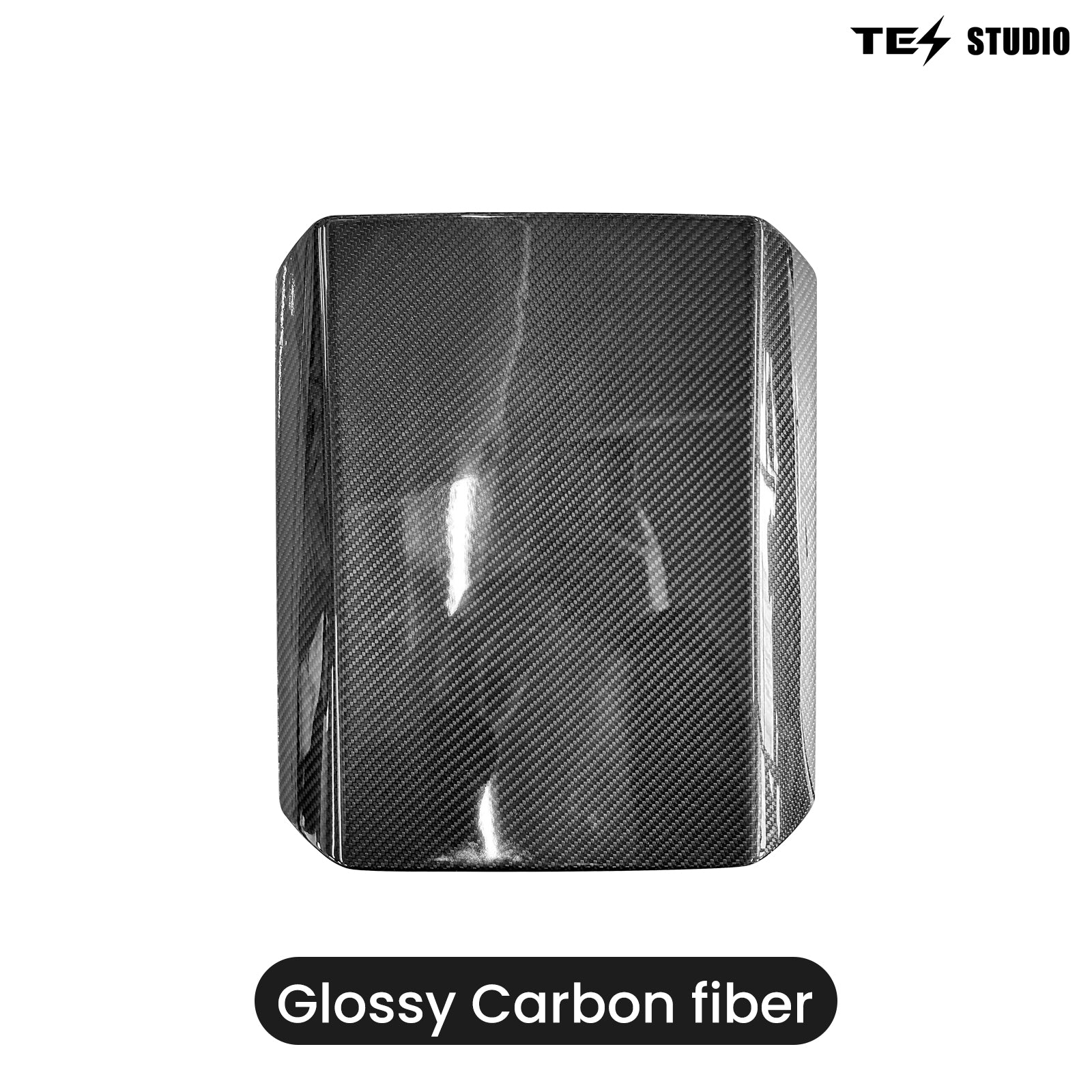 2025 2026 Real Carbon Fiber Center Console Armrest Cover Trim For Tesla Model 3 /3 Highland Model Y/Y Juniper