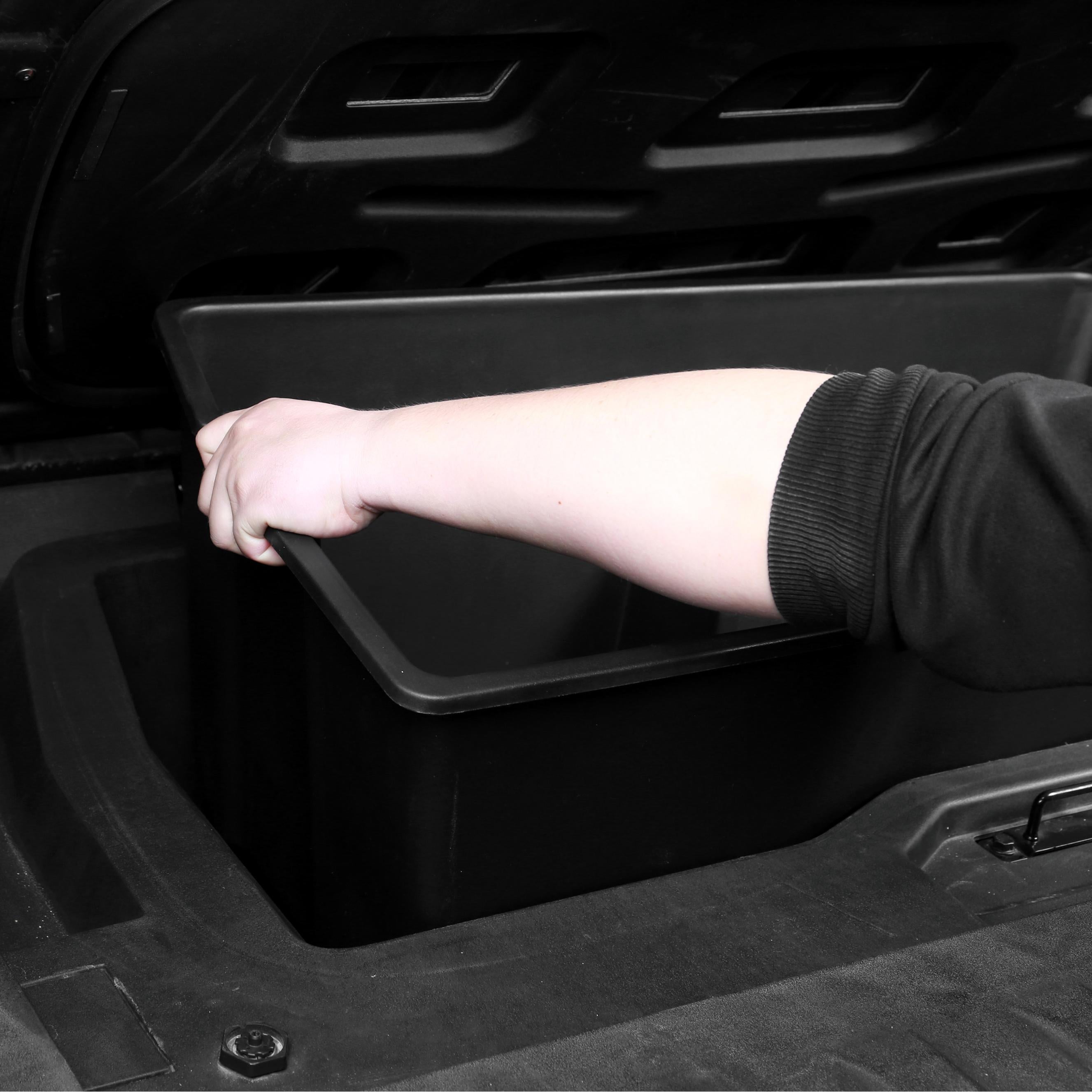 Tesla Center Console Tray — accessible top slide