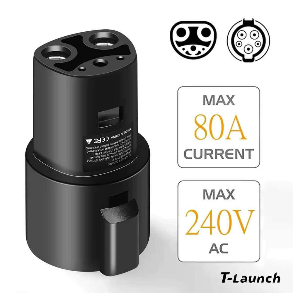 J1772 To Tesla Adapter for Tesla Model 3/Y/S/X/Cybertruck