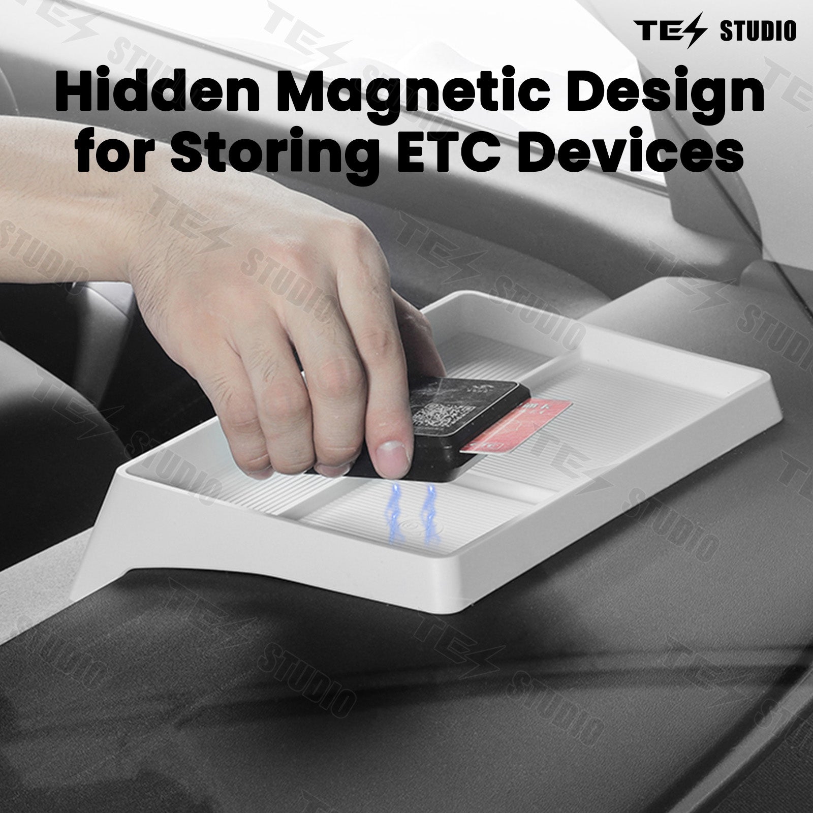 Dashboard Silicone Storage Box For Model 3/Model Y Tesstudio®