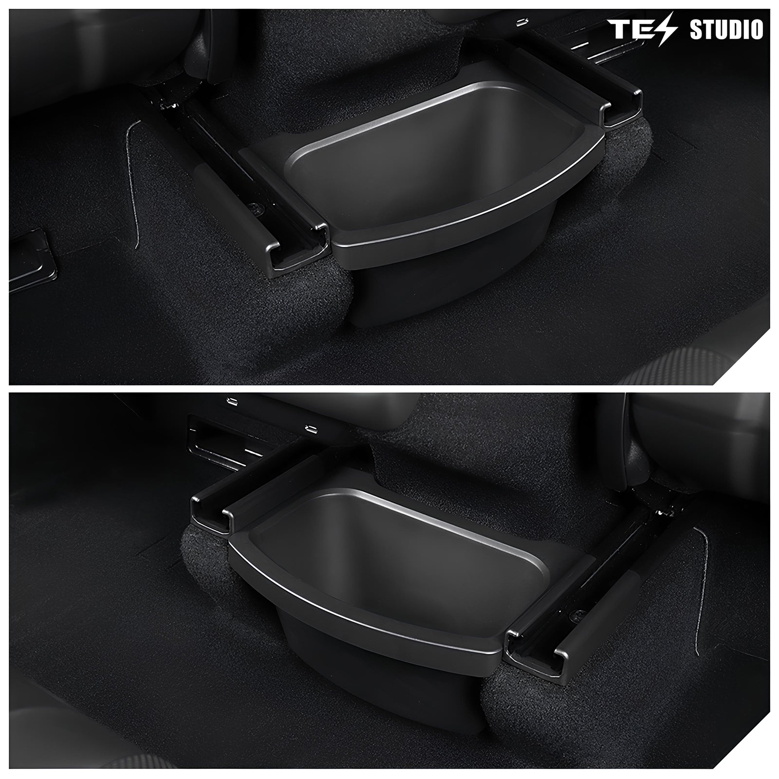 Tesla Model Y Juniper Rear Center Console Organizer Tray 2nd Row Seat Organizer Container Tesstudio®