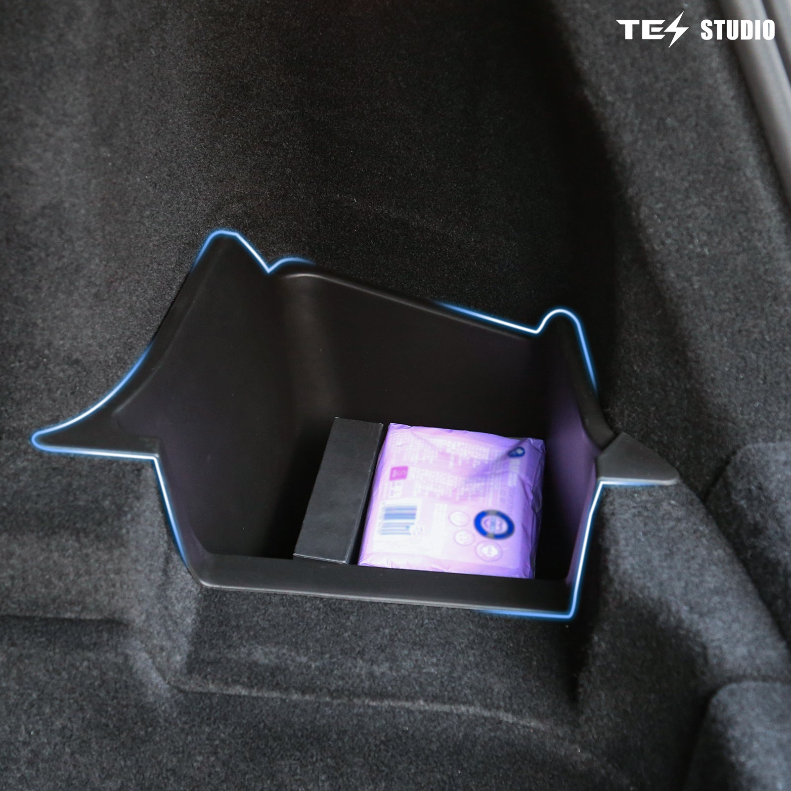 Tesla Model Y Juniper Interior Accessories Rear Trunk Organizer Storage Bins Tesstudio®