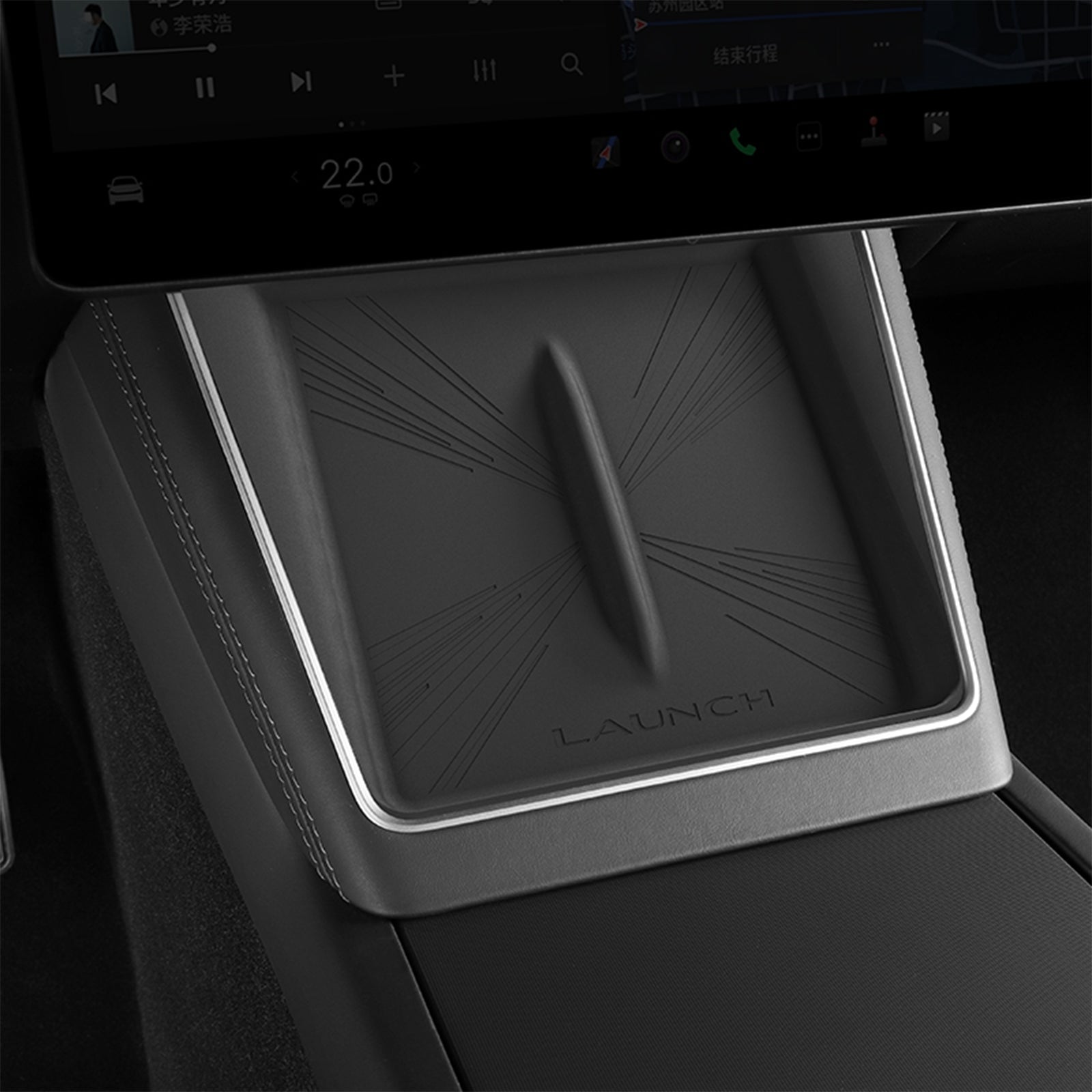Tesla Model Y Juniper Wireless Charger Model Y Juniper Accessories Charging Pad Tesla Accessories Tesstudio®