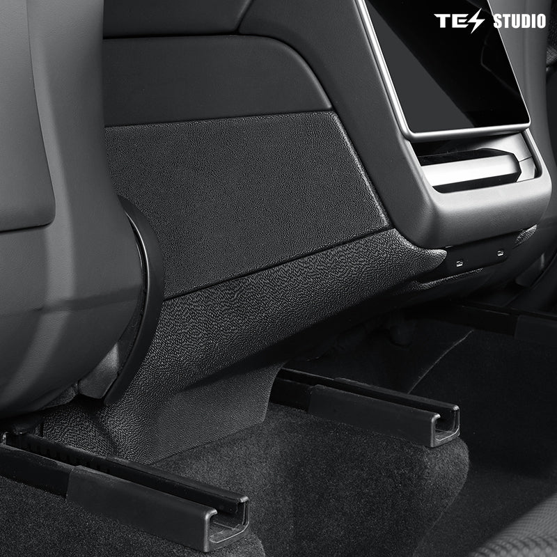 Tesla Model Y Juniper Rear Anti-kick Lower Pad Air Vent Guard Pedal Center Console Panel Protector Tesstudio® 5Pcs