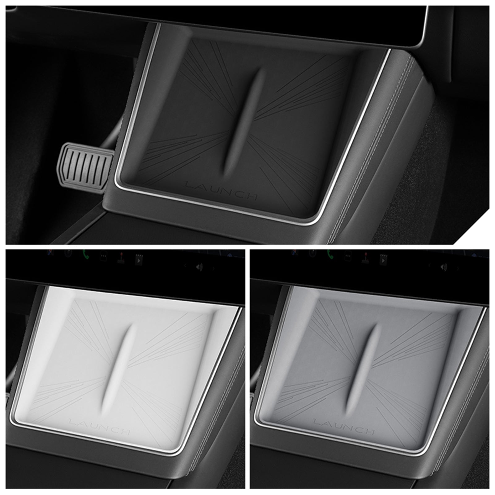 Tesla Model Y Juniper Wireless Charger Model Y Juniper Accessories Charging Pad Tesla Accessories Tesstudio®