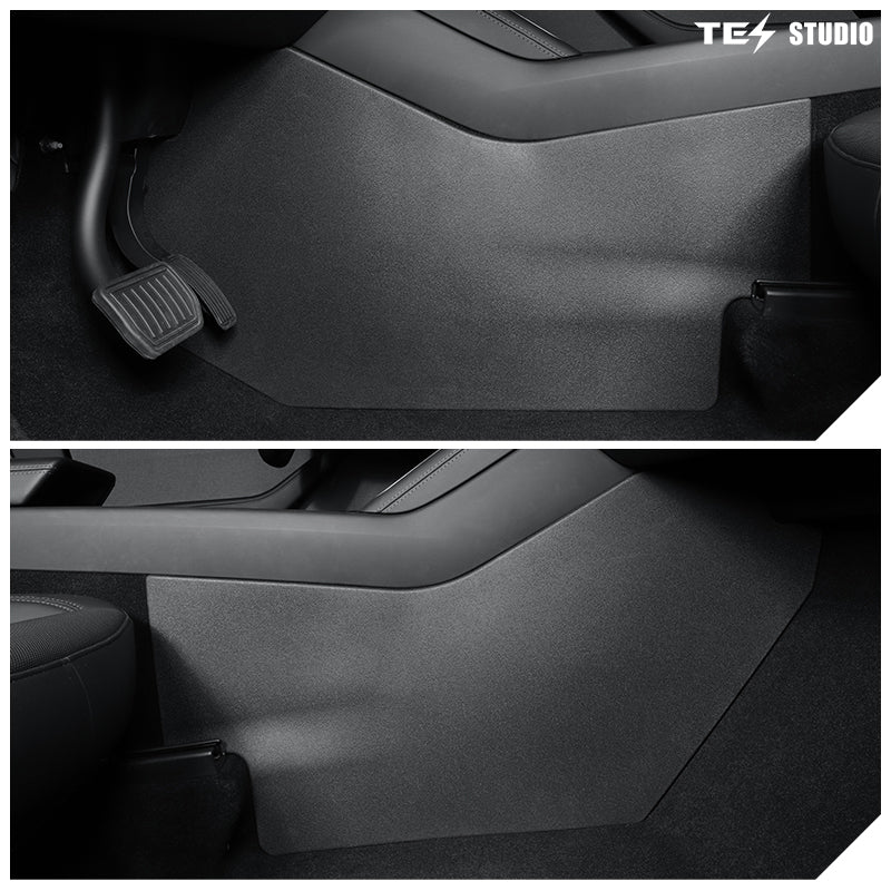 Tesla Model Y Juniper Rear Anti-kick Lower Pad Air Vent Guard Pedal Center Console Panel Protector Tesstudio® 5Pcs