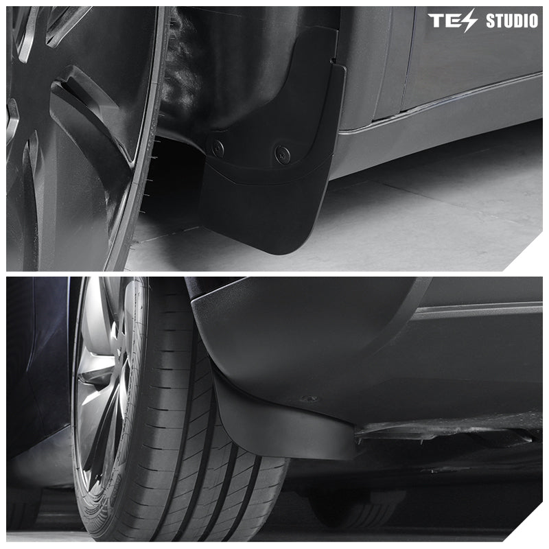Tesla Model Y Juniper Mudflaps Mud Flaps Splash Guards Tesstudio®