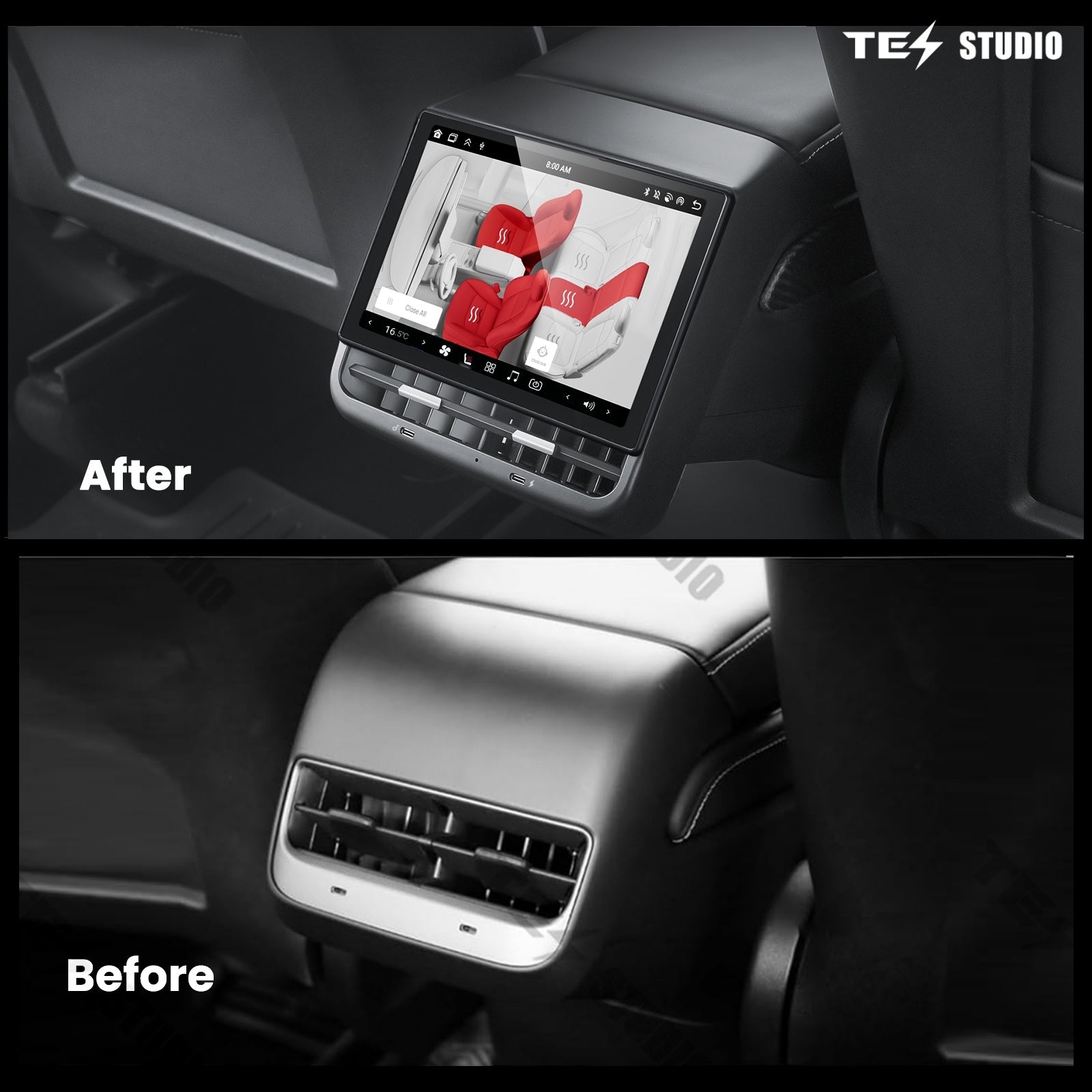 Tesla Model 3/Y R89 Rear Display Screen Rear Entertainment Display Tesstudio®