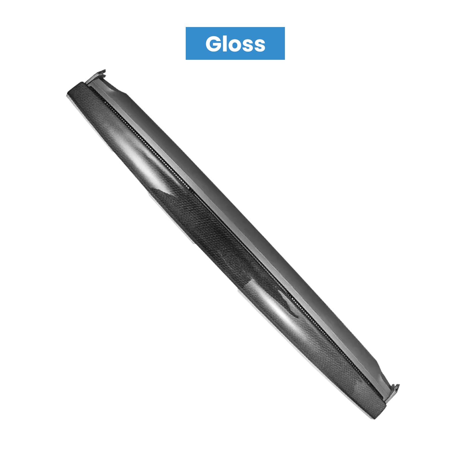 Tesla Model 3 Carbon Fiber — UV clear coat glossy finish