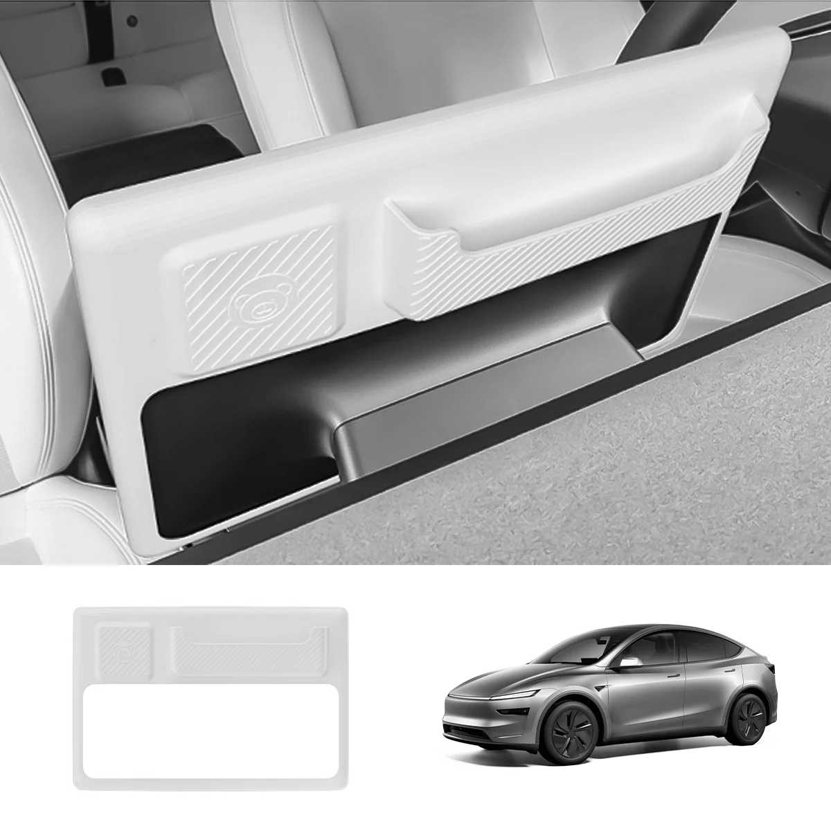 White Interior Upgrade Kit For Tesla Model Y Juniper 2025+