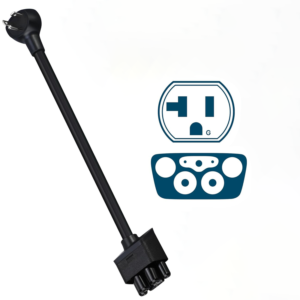 NEMA Adapter Gen 2 EV Charger Extension Cord Connector for Tesla Mobile Connector