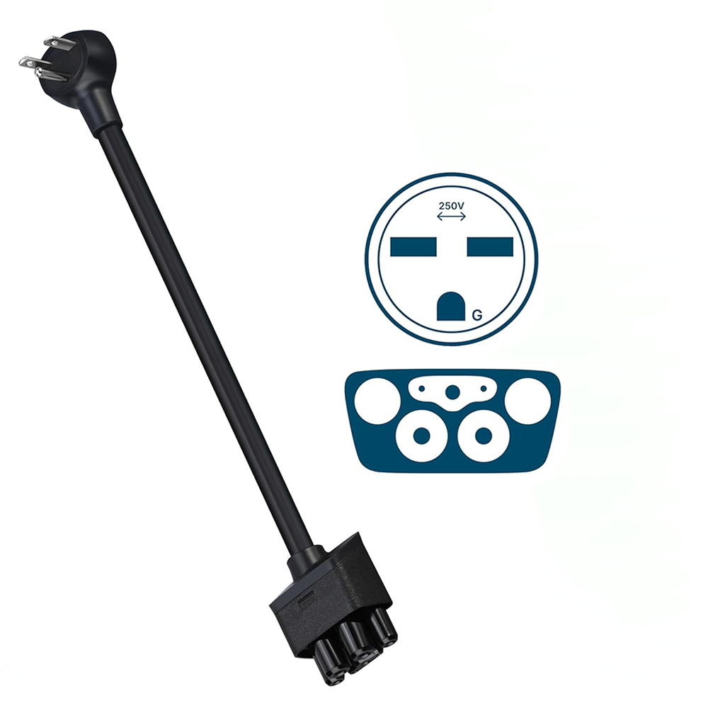 NEMA Adapter Gen 2 EV Charger Extension Cord Connector for Tesla Mobile Connector