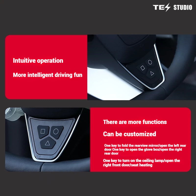 Tesla Model Y Juniper Model 3 Highland Interior Accessories Physical Button Tesstudio®
