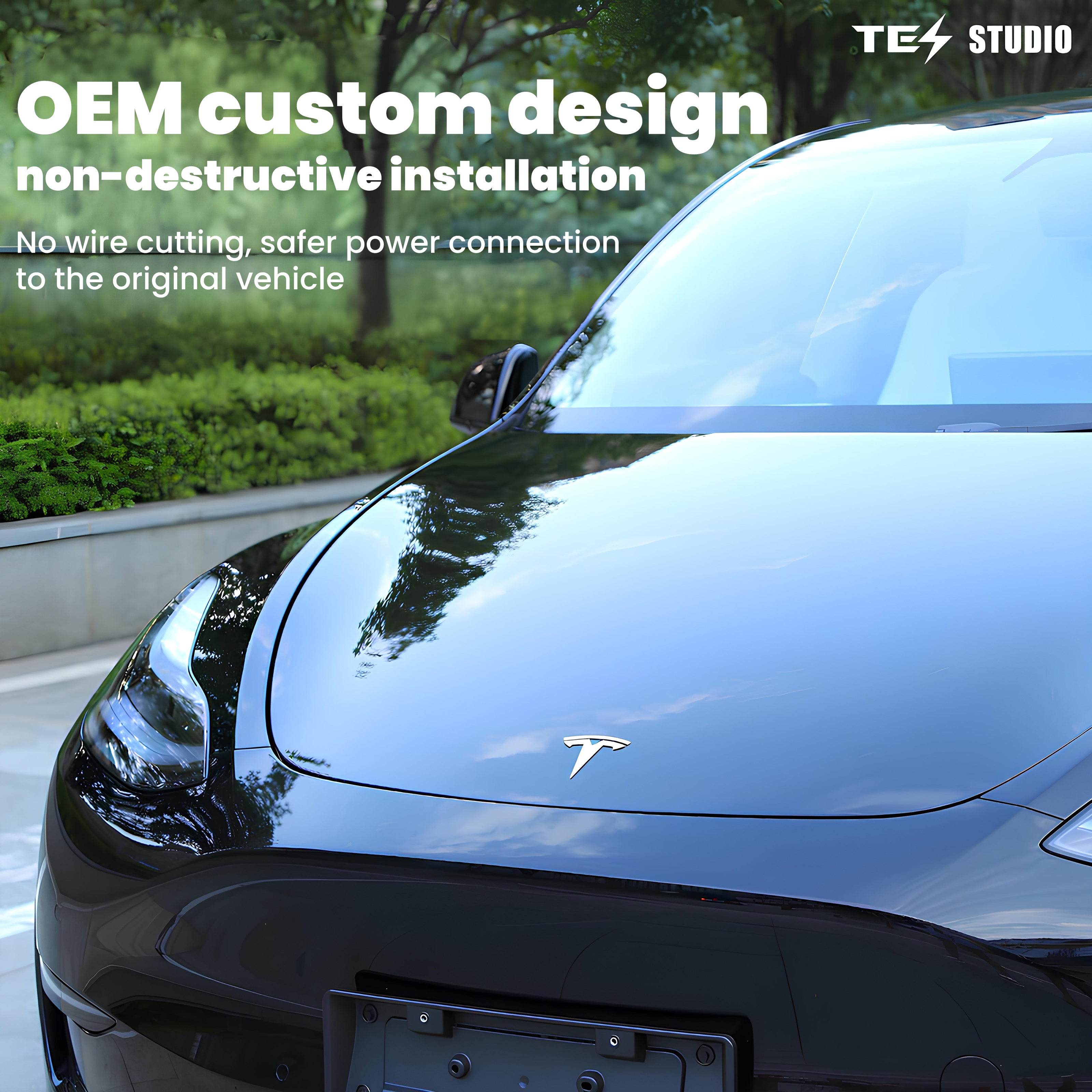 Tesla Model Y /3/ Model 3 Highland / Model Y Juniper Front Trunk Electric Suction Lock Tesstudio®
