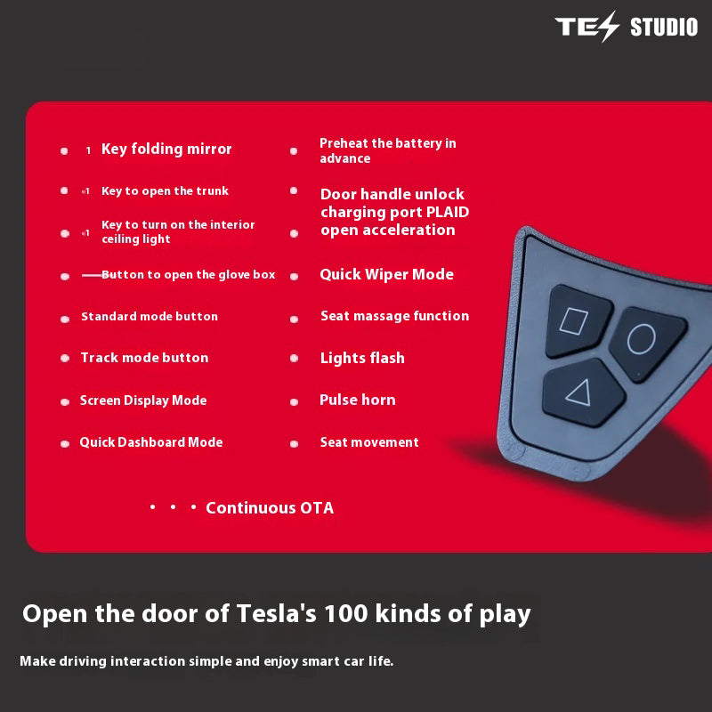 Tesla Model Y Juniper Model 3 Highland Interior Accessories Physical Button Tesstudio®