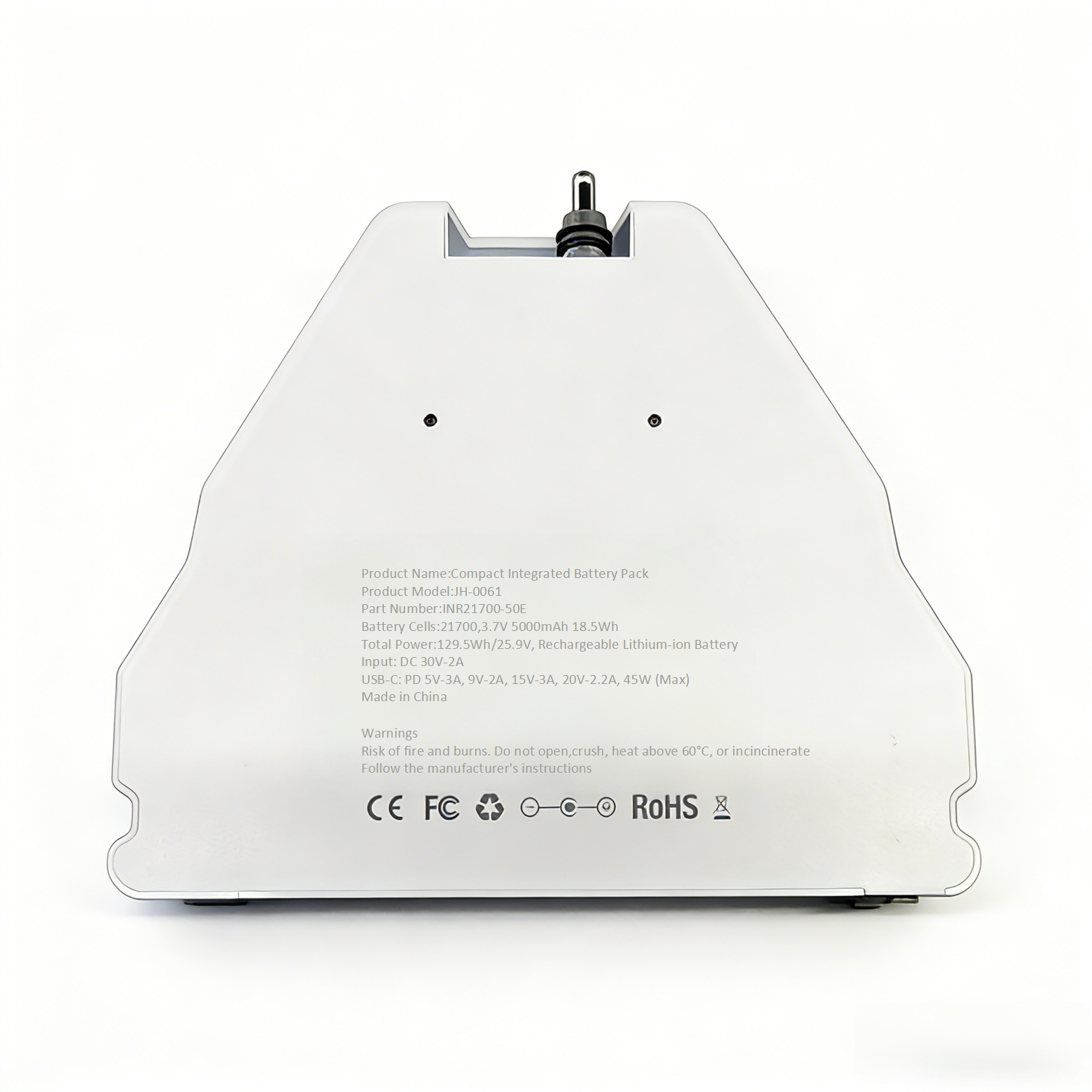 35000mAh Power Bank for Starlink Mini — 129.5Wh Portable Charger with USB-C Bidirectional PD, LCD Display, Smart App, DC Cable, Outdoor & Camping Battery Pack