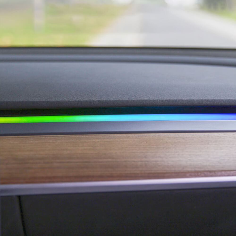 Tesstudio Simple Air Vent RGB Light Strips For Tesla Model 3/Y