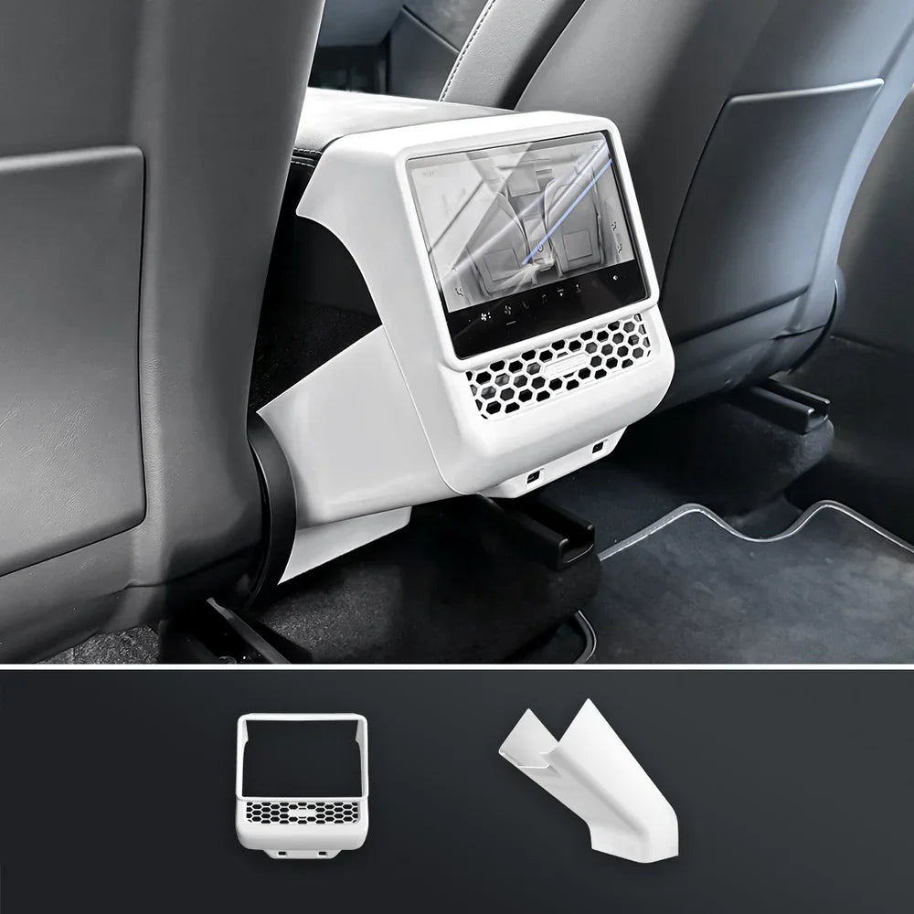Matte White Interior Upgrade Kit For Tesla Model Y Juniper 2025+