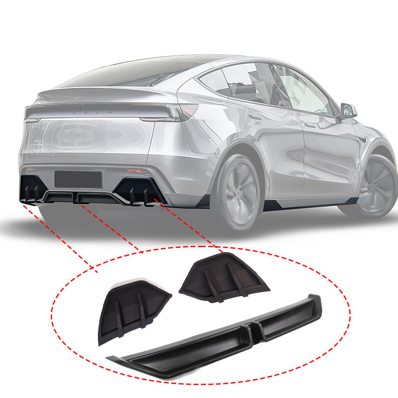 Rear Bumper Spoiler For Model Y Juniper Sleek Protection & Aerodynamic Upgrade