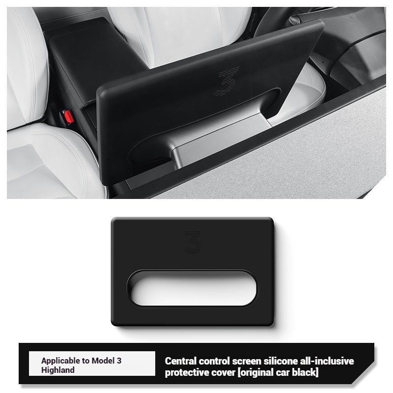 Tesla Interior Accessories Model 3 Highland Model Y Juniper Silicone Central Screen Protector Frame Tesstudio®