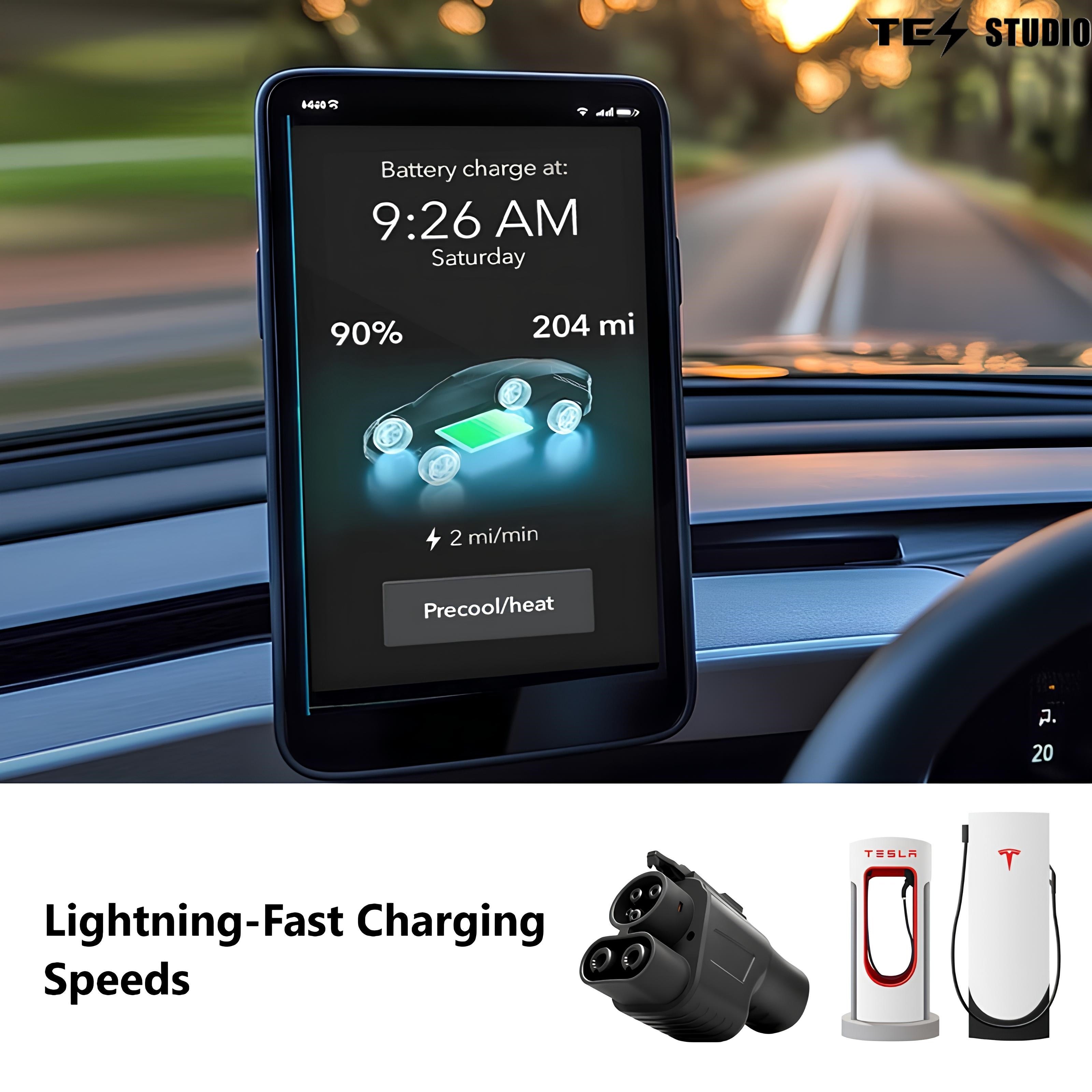Supercharger NACS to CCS Adapter