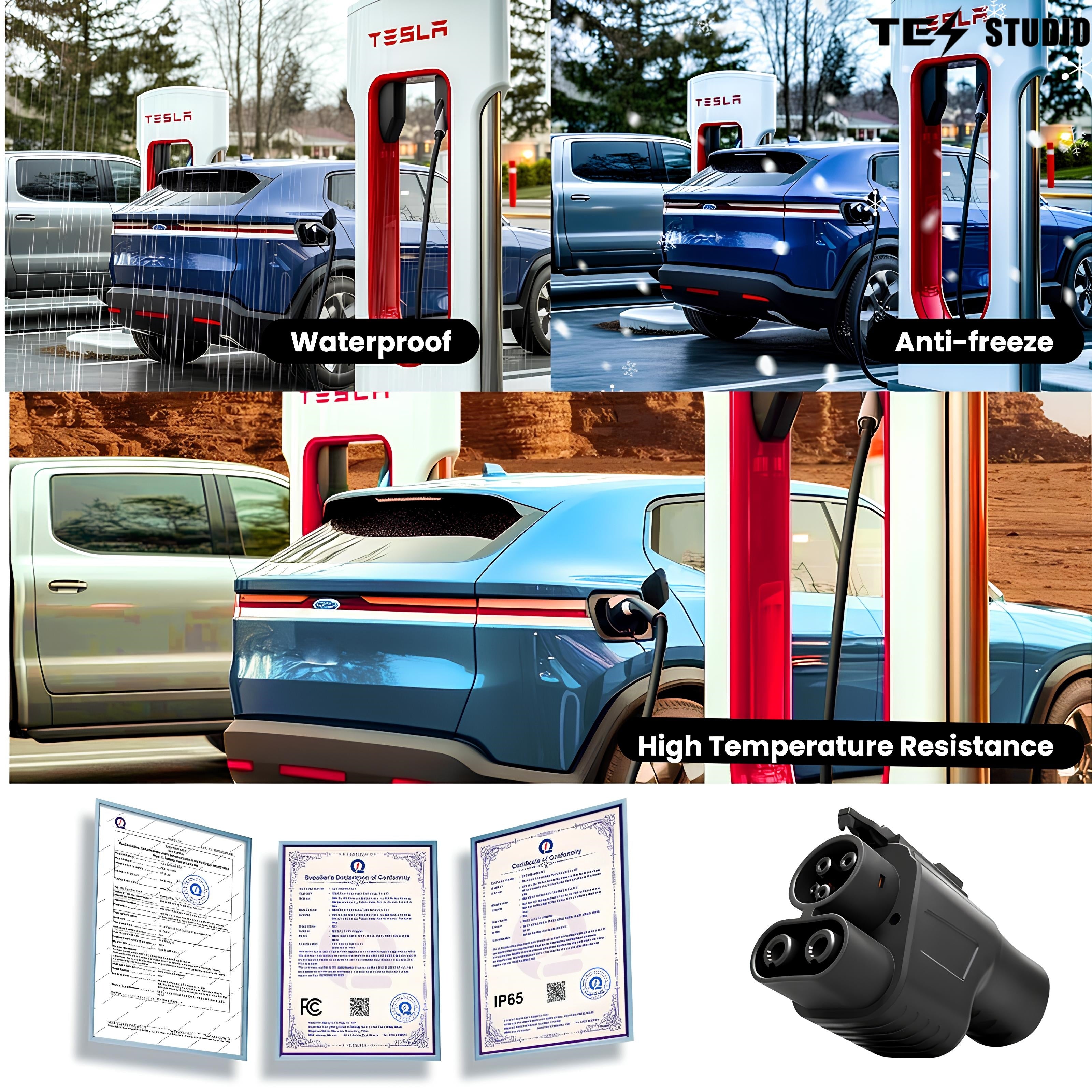 Supercharger NACS to CCS Adapter