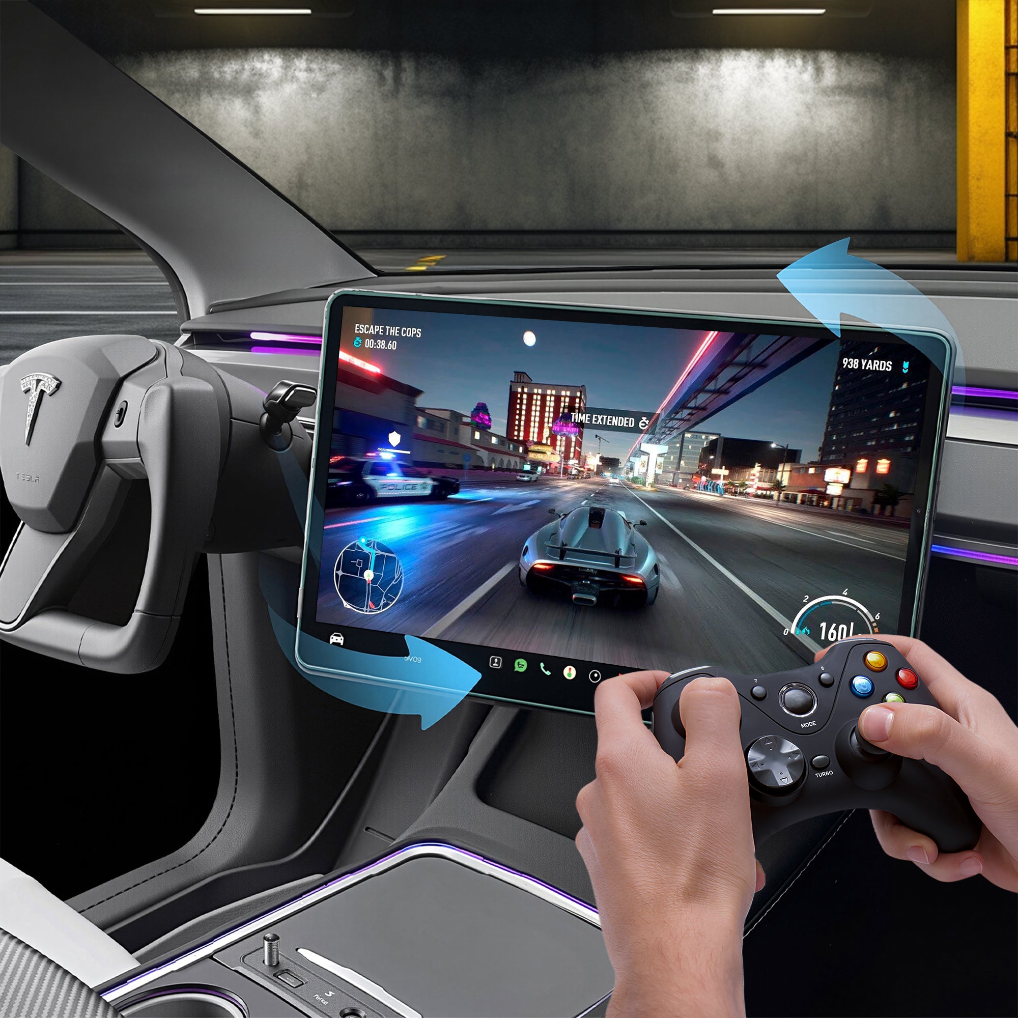 Tesla Screen Swivel Mount for Model 3/Y Highland Juniper