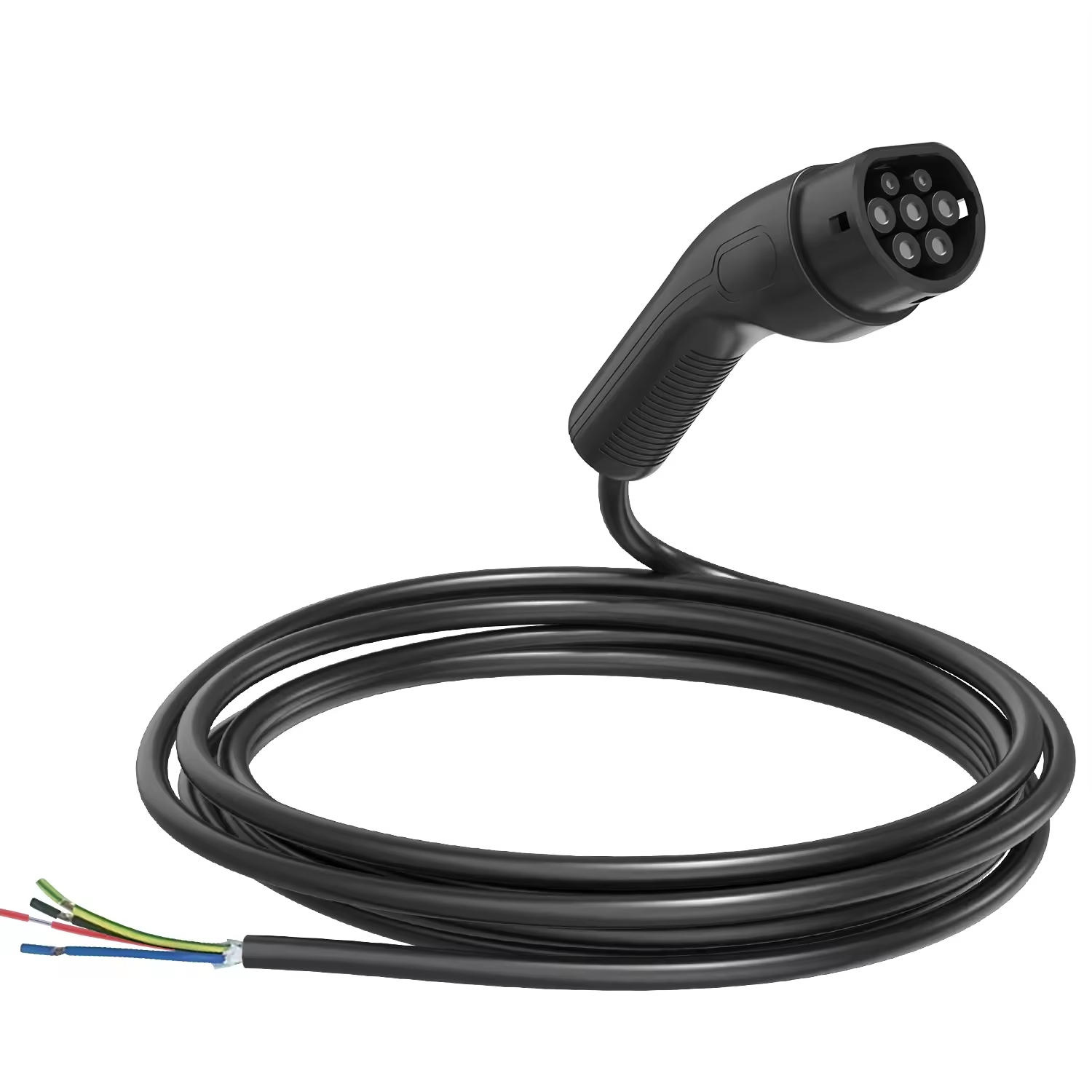 Type 2 Extension Cable - Compatible with All IEC 62196 EV Chargers