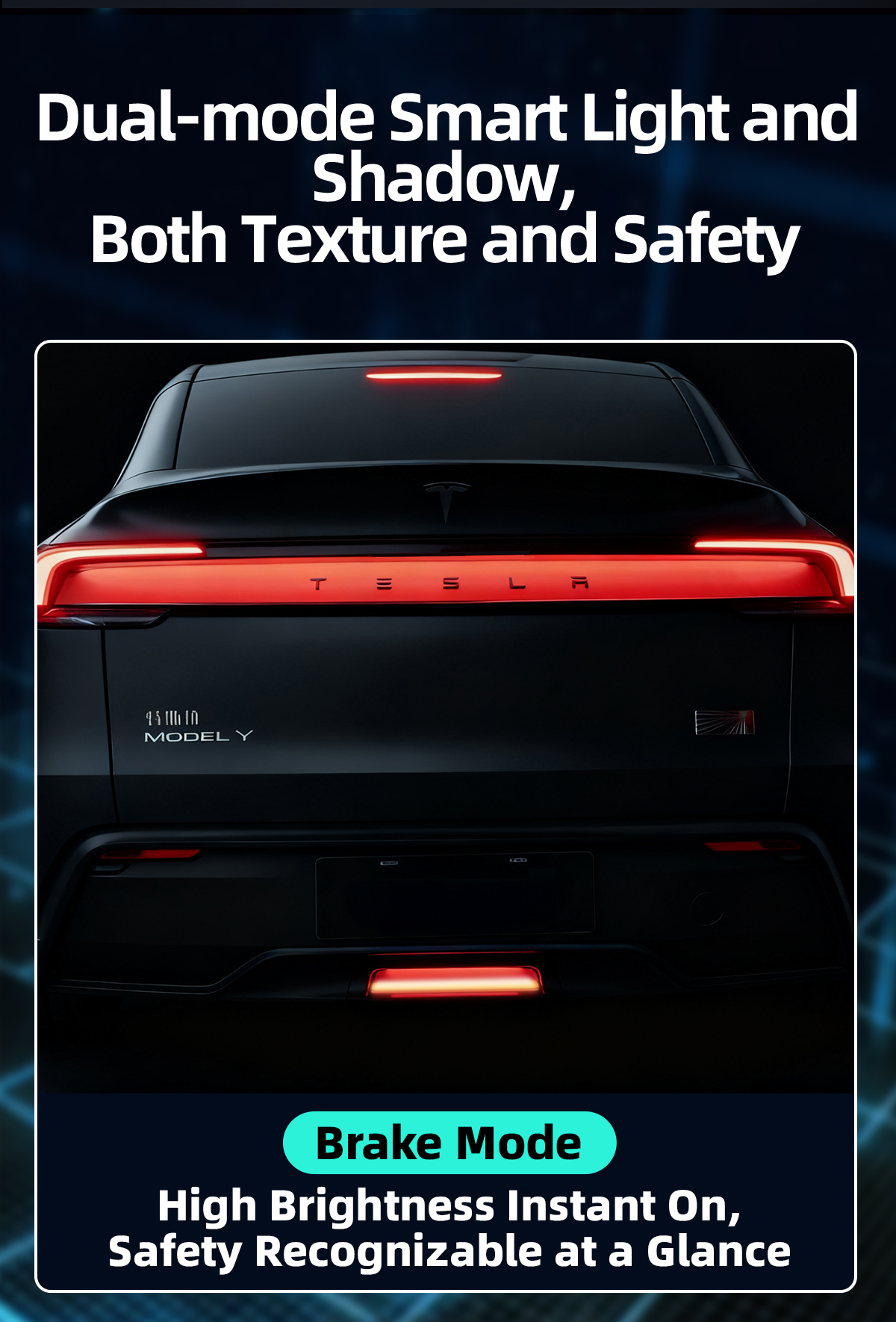 Diffused Guide Light For Tesla Model Y Juniper(2025.03+)