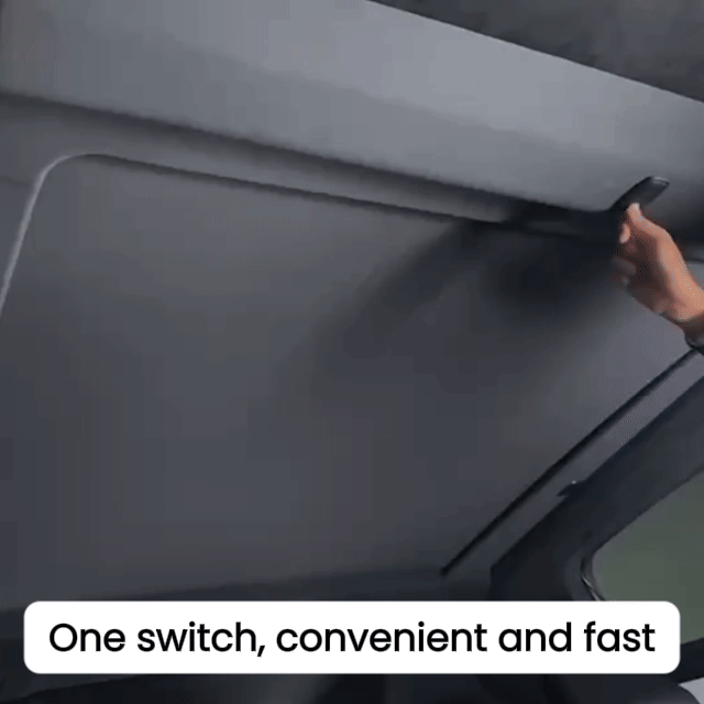 Tesla Cybertruck Electric Sunshade Cybertruck Powered Glass Roof Sunshade Cybertruck Accessories Tesstudio®