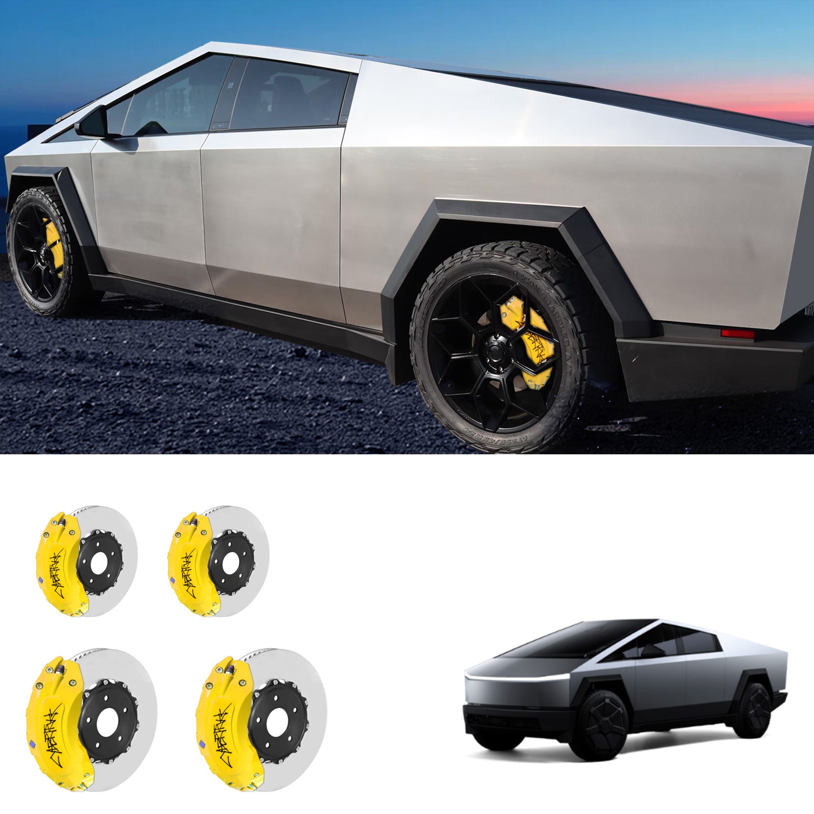 Tesla Cybertruck Trucks Interior Exterior Accessories