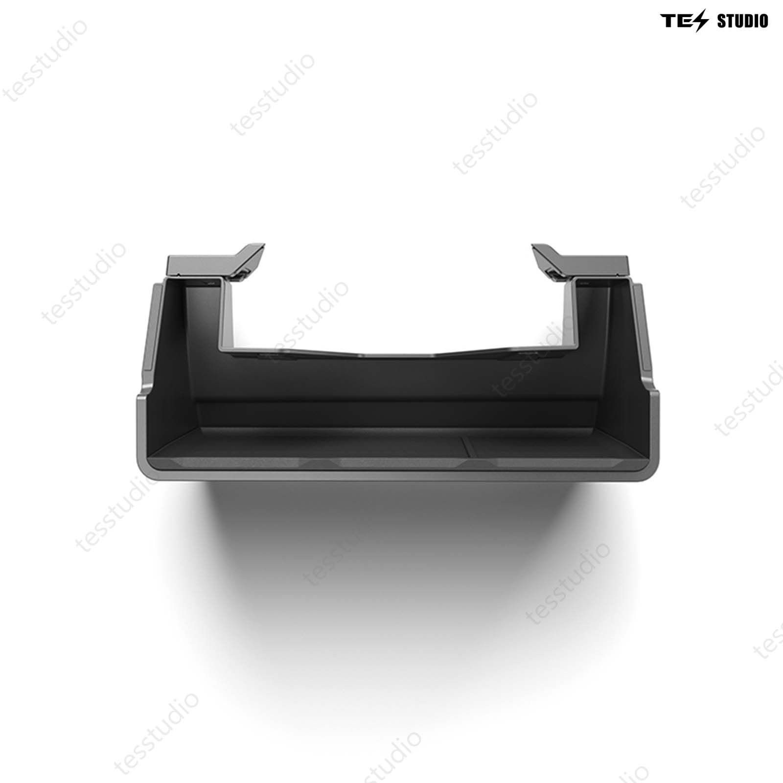 Tesla Cybertruck Under Screen Storage Organizer Storage Boxes Under Center Display Hidden Shelf Tray Cybertruck Underseat Storage Bin Tesstudio®