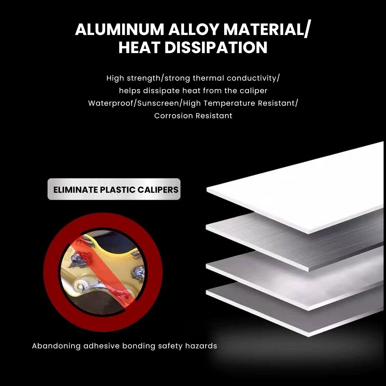 Tesla Model 3/3 Highland Model Y/Y Juniper Brake Caliper Covers Tesstudio®