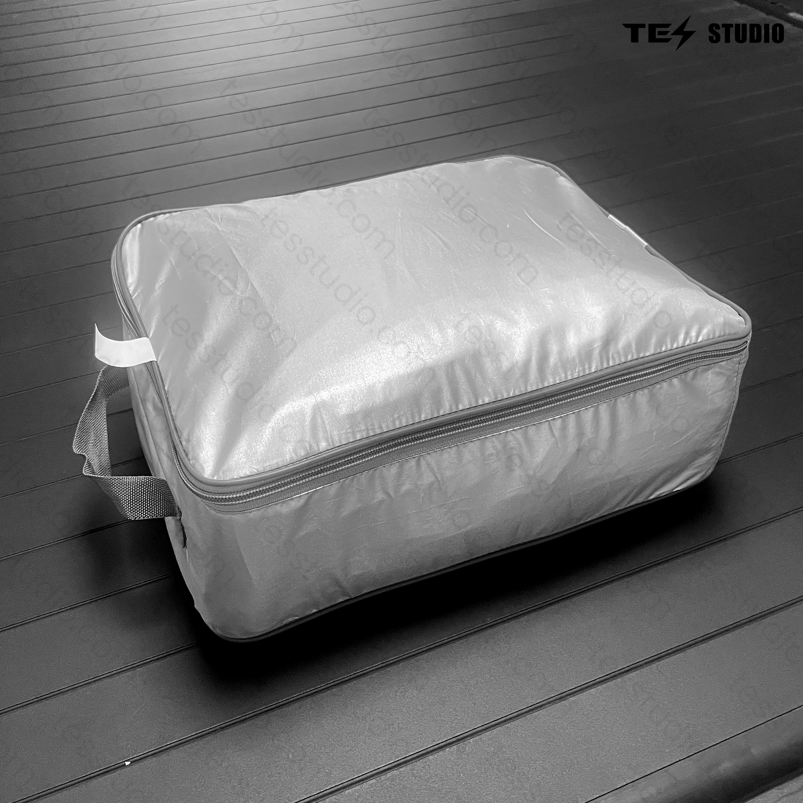 Tesla Cybertruck Accessories All Weather Car Covers with Zipper Door Waterproof Windproof Band All-Season Protection Tesstudio®