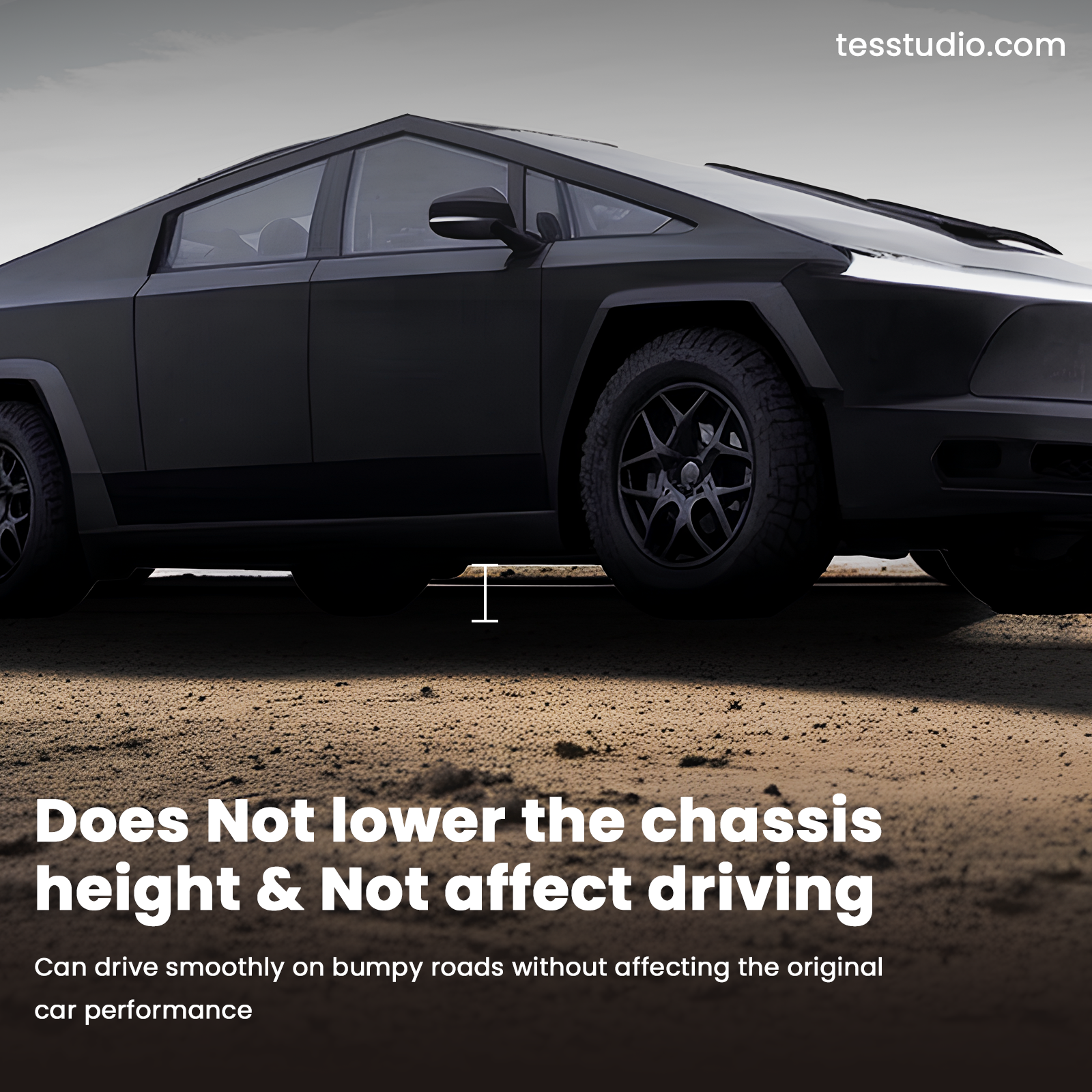 Tesla Cybertruck Accessories Power Running Boards For Trucks Side Steps Brackets Nerf Bars Power Steps Tesstudio®