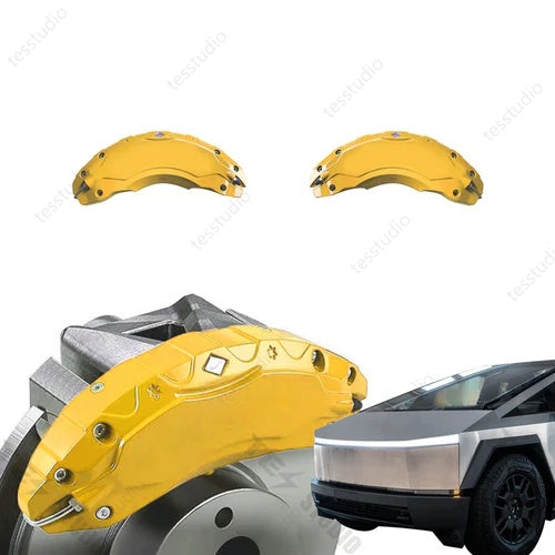Tesla Cybertruck Brake Caliper Cover Cybertruck Wheel Red Caliper Covers Brake Caliper Colors Tesstudio®
