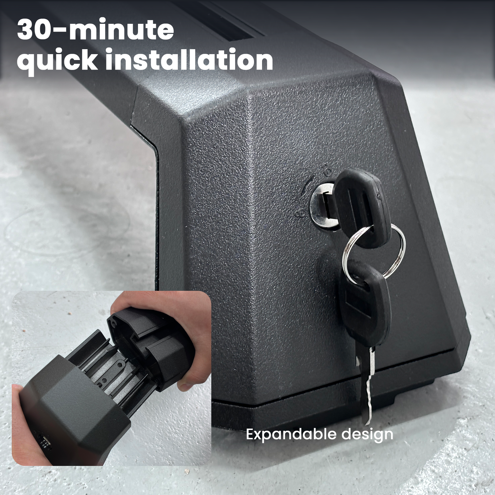 Tesla Cybertruck Crossbars Roof Rack Cargo Rack Rails Cybertruck Cargo Carriers Cybertruck Crossbars OEM Tesstudio®