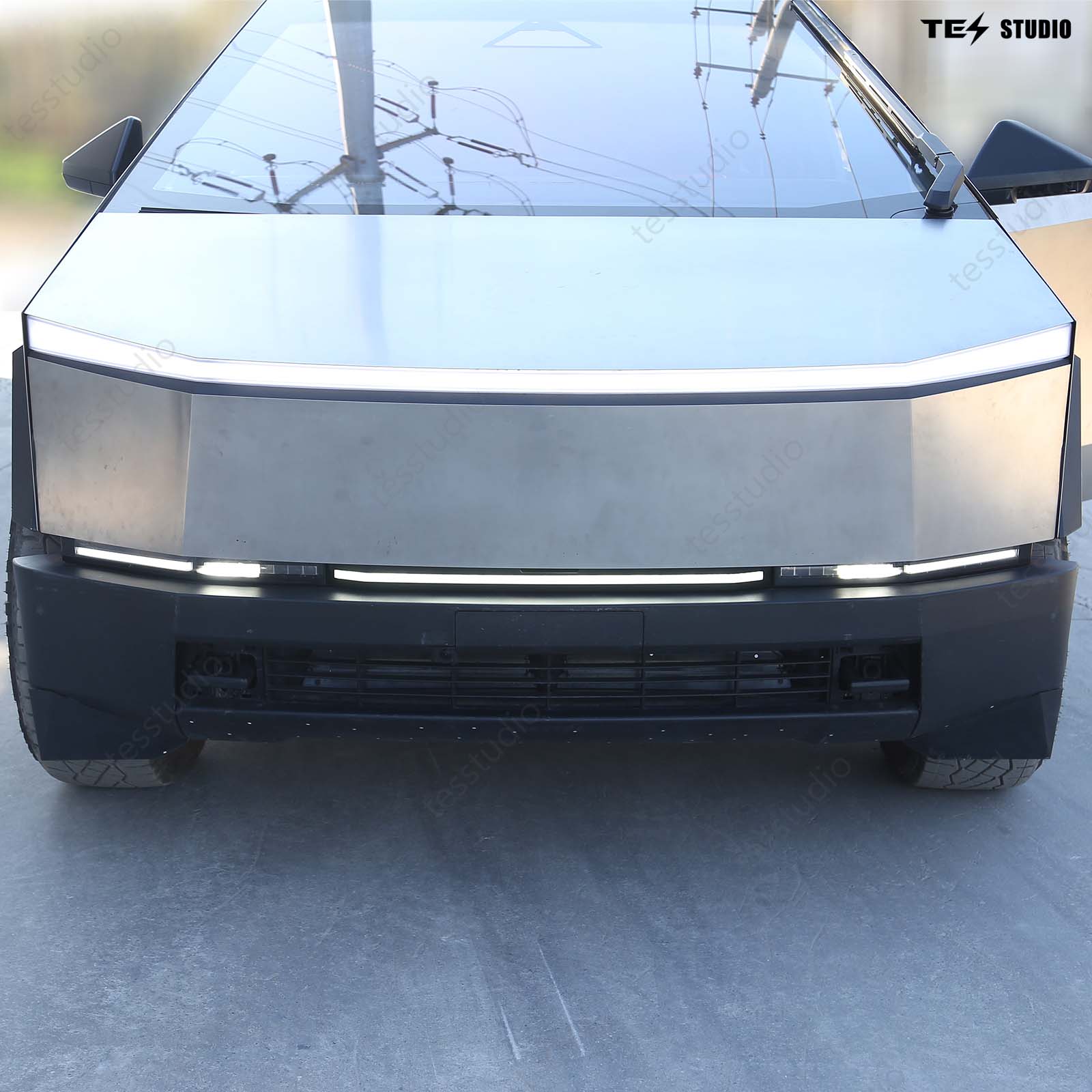 Tesla Cybertruck LED Light Bar Lower Grille Light Bar Kit Tesstudio®