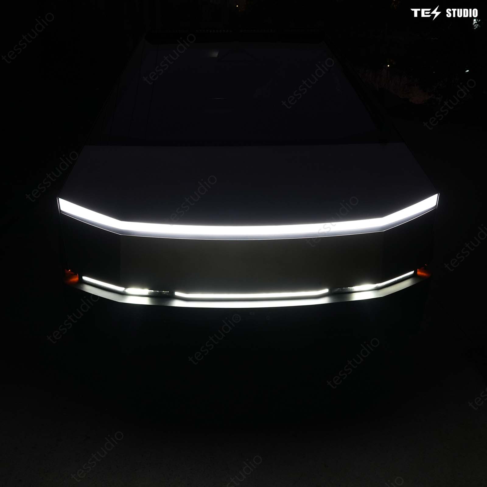 Tesla Cybertruck LED Light Bar Lower Grille Light Bar Kit Tesstudio®